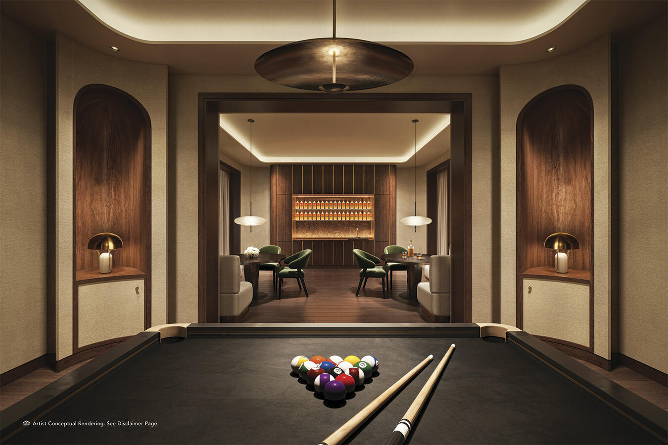 Sala de estar para moradores